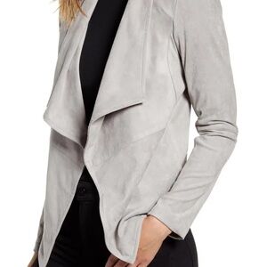 Women's Gray Suede Jacket